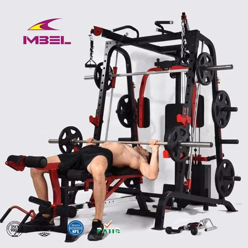 9010DE Body Building Fitness Machine Gym Smith Machine with Weight Stack