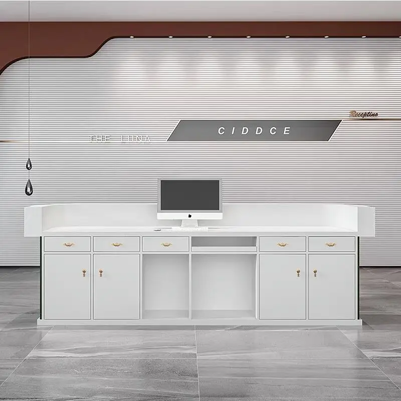 Australia & USA in Stock Reception Counter Salon Beauty Hotel Lobby Reception Counter Beauty Spa Store Reception Desk