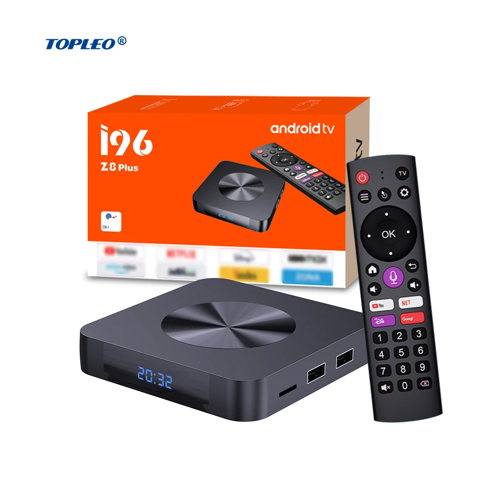TopleoAndroidTv12CertificadoInternetTvBoxSmart8kCertificado4kSetTopBoxAndroidDigitalTvBox