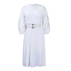 Wholesale Fall American Women's Clothing - Crochet Lace Dress