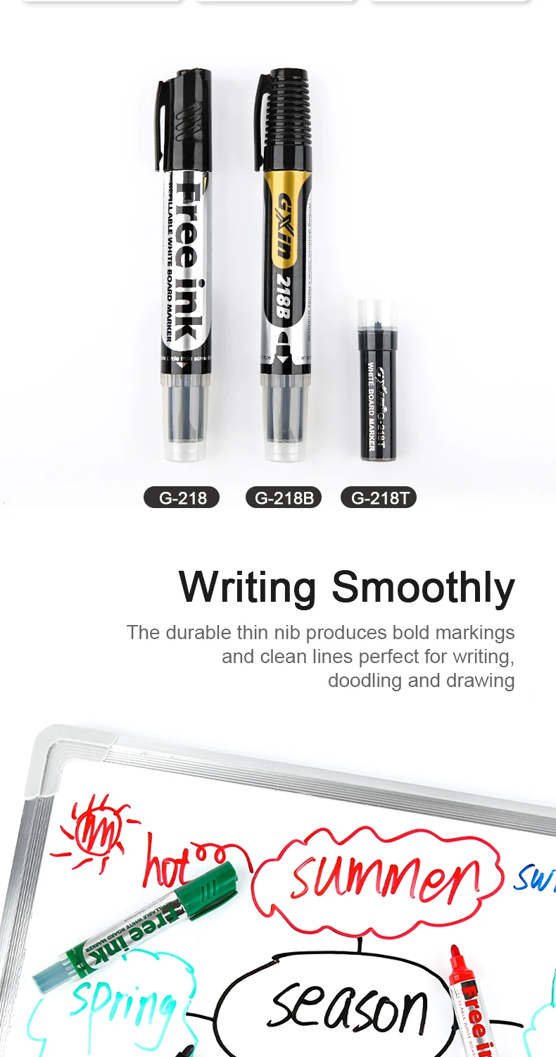 Gxin Good Performance 4.7ml Whiteboard Marker Refill Ink Writing
