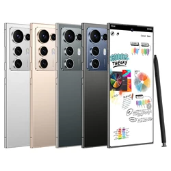 2026 Cheap 5G LTE Android Smartphone C25 Ultra 7.3 Inch OLED 90Hz