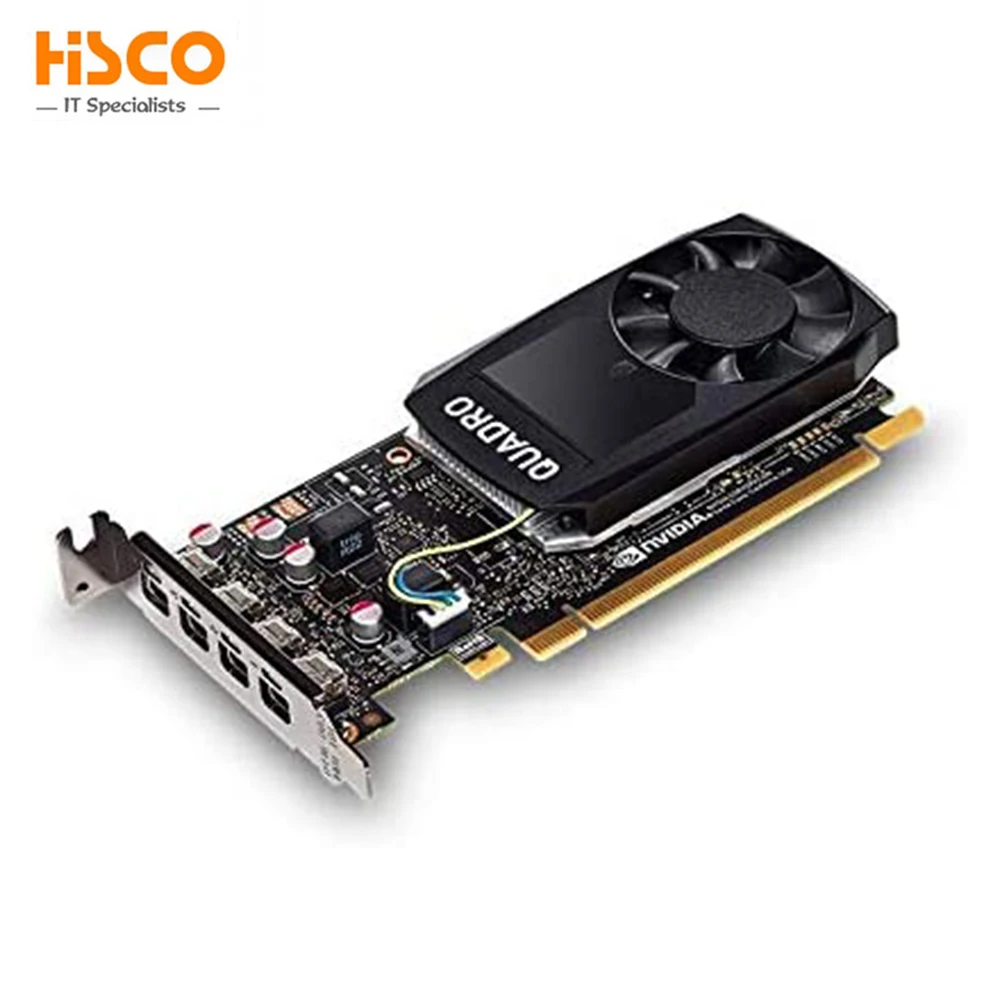 GPU Video Graphics Card Quadro P1000 4GB GDDR5 Low Profile 4 DP Mini