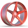 Rosso spazzolato