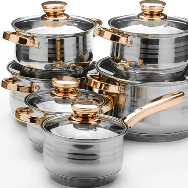 Cookware Stackable 100Pc Masculine Enjoy Gripper 13 Cookware Meyer Cookware Setsroups Enterprise Stock Pot Stainless