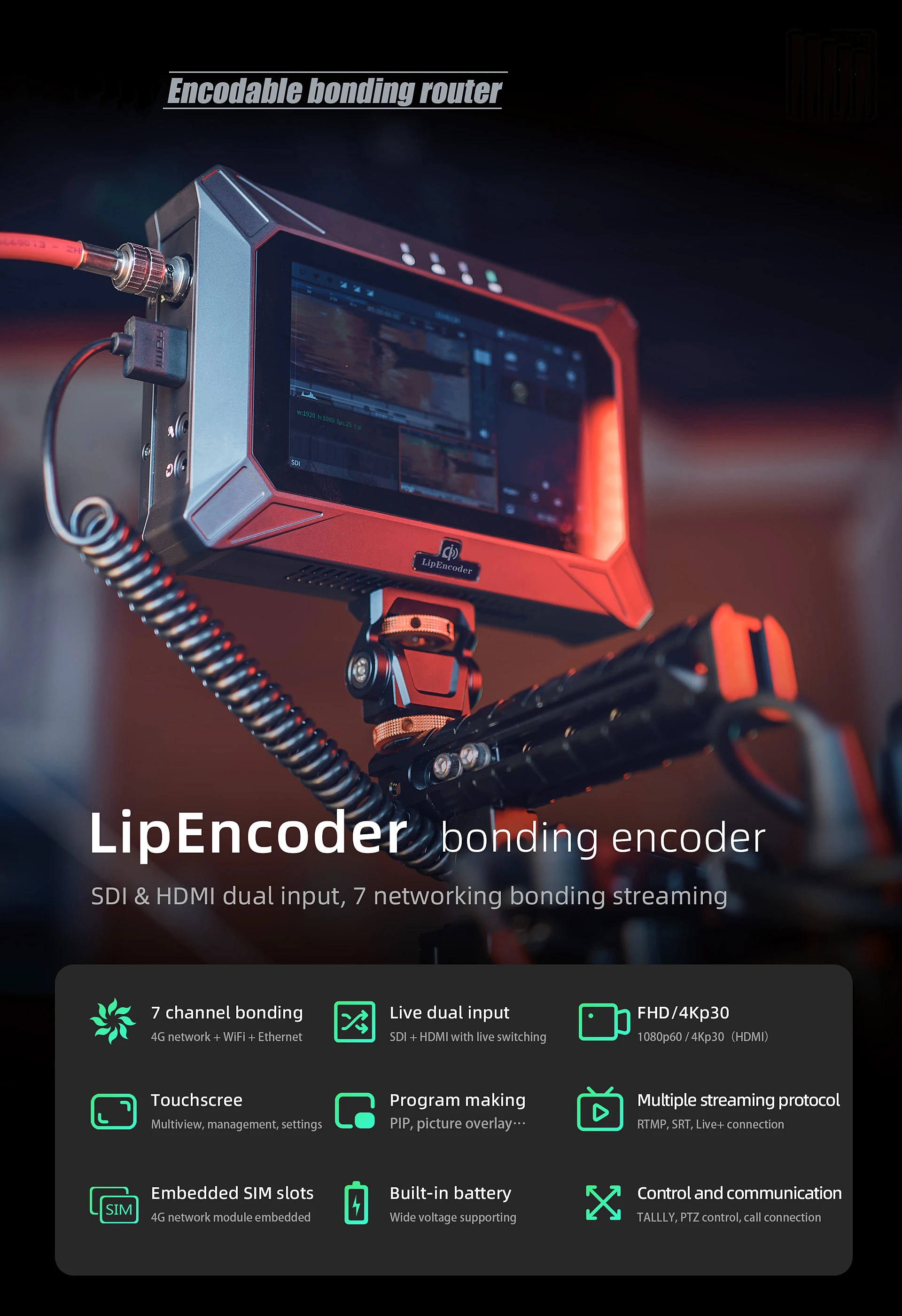 4g 5g Network Bonding Router Multisim Card Encodable Sim Card Bonding