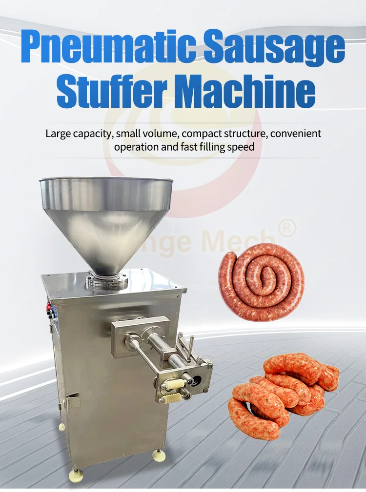 Industrial Electric Pneumatic Sausage Making Machine Automatic Sausage