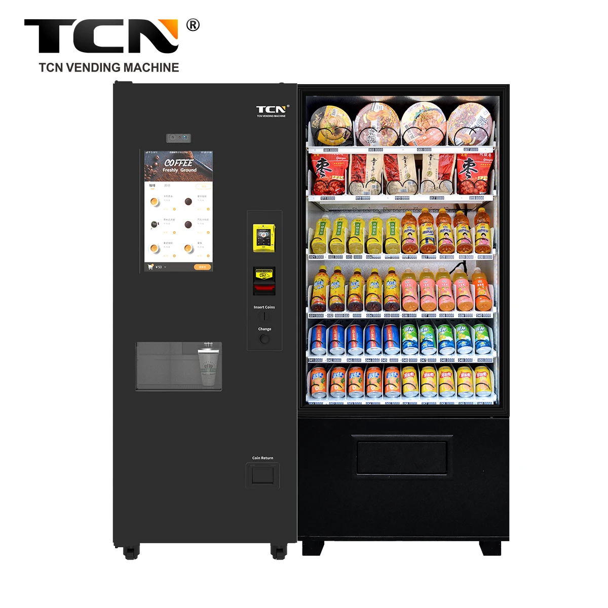TCN Automatic Instant Coffee Tea Vending Machine Coffee Vending Machine Price