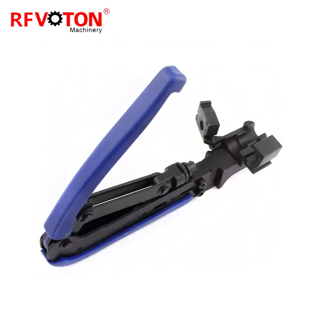 RG6 RG59 RG11 RF Coaxial Cable F Connector Compression Wire Crimper Plier Crimping Tool factory