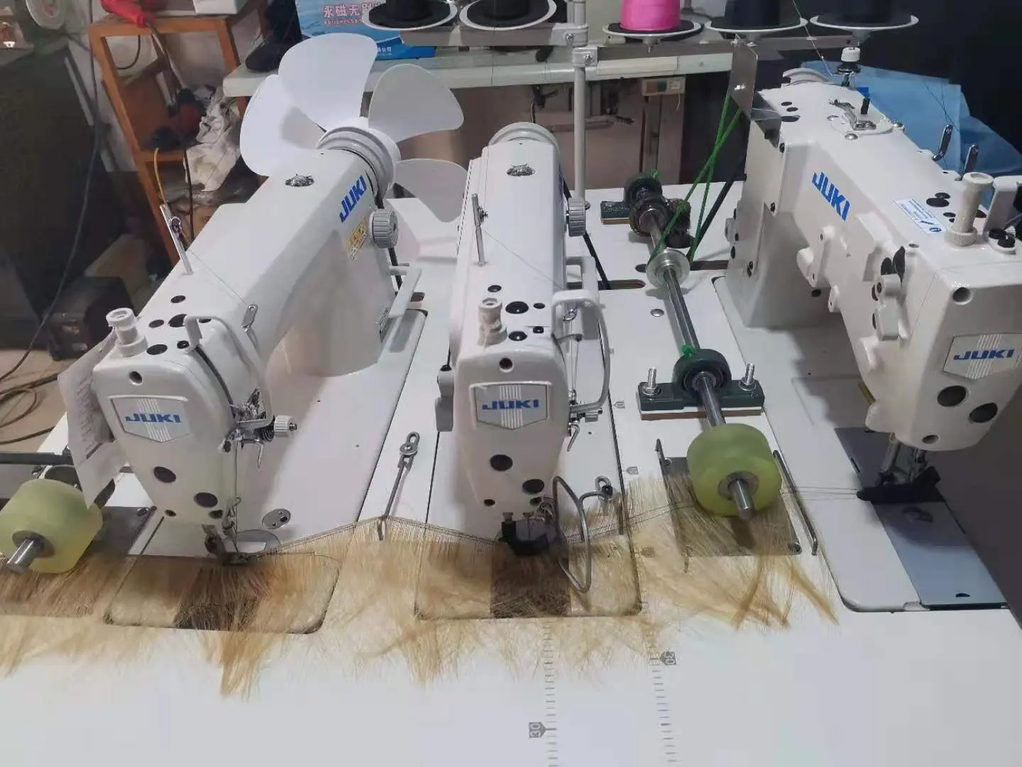 Good Quality Three Head Wefting Machine