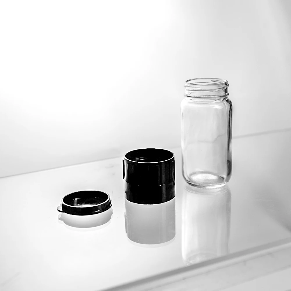 Macina Sale E Pepe KitchenBoss - 2 Pezzi, Nucleo Ceramica, Vetro E Acciaio - Foto 2