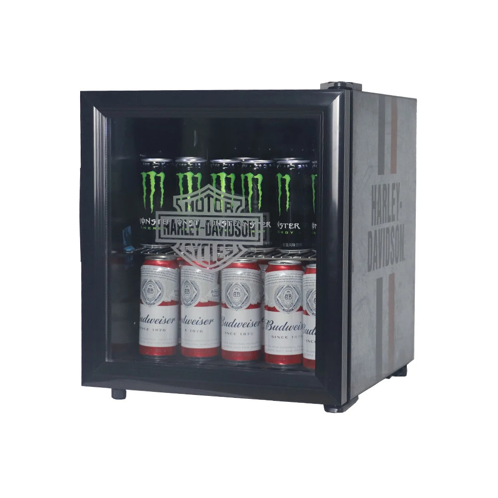 Cold Drink Small Glass Front Beverage Refrigerator Ivation 62 Can