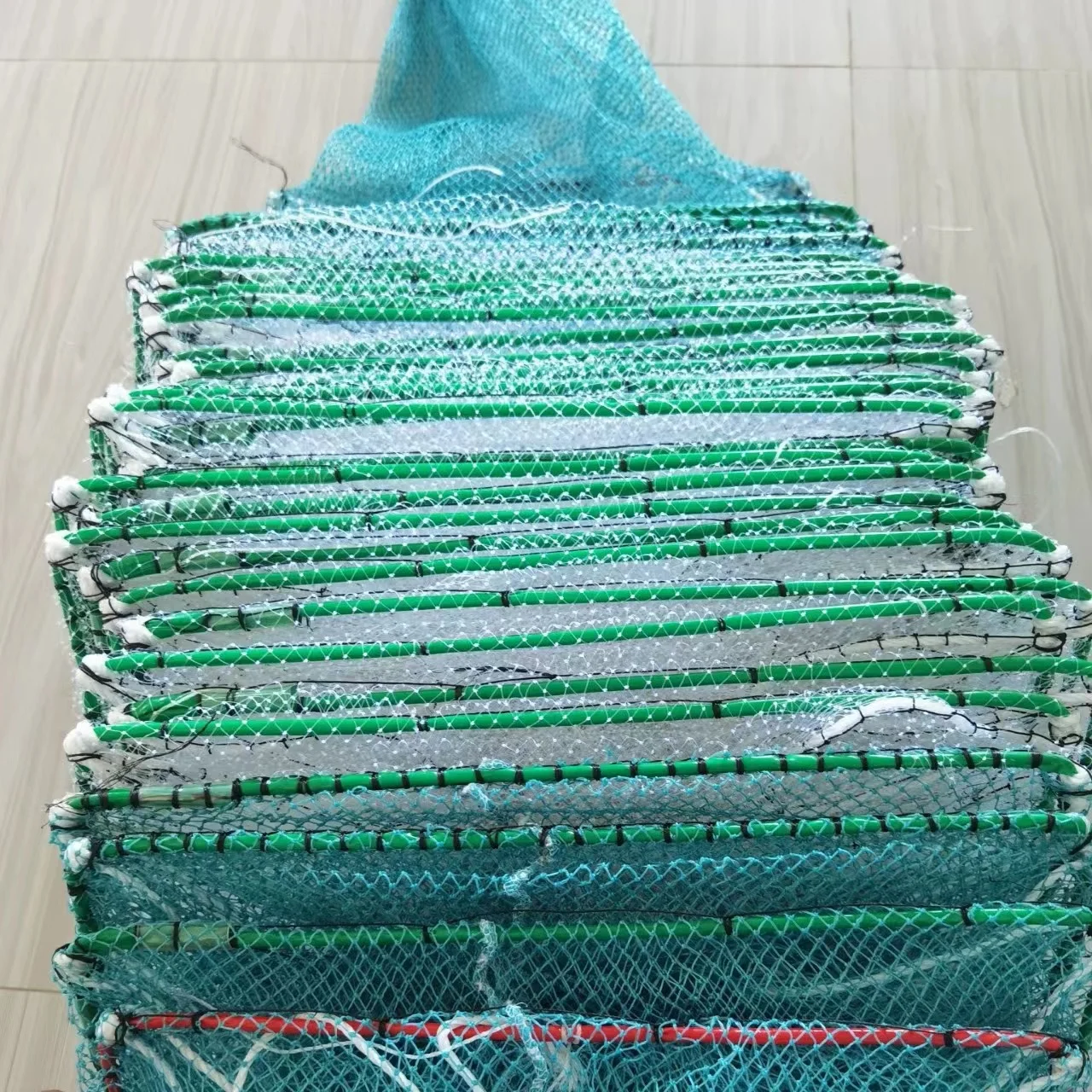 Dragon Bubu Fish Net Trawling Net Cheap for Sale Double Fish Cage Green Fish Trap