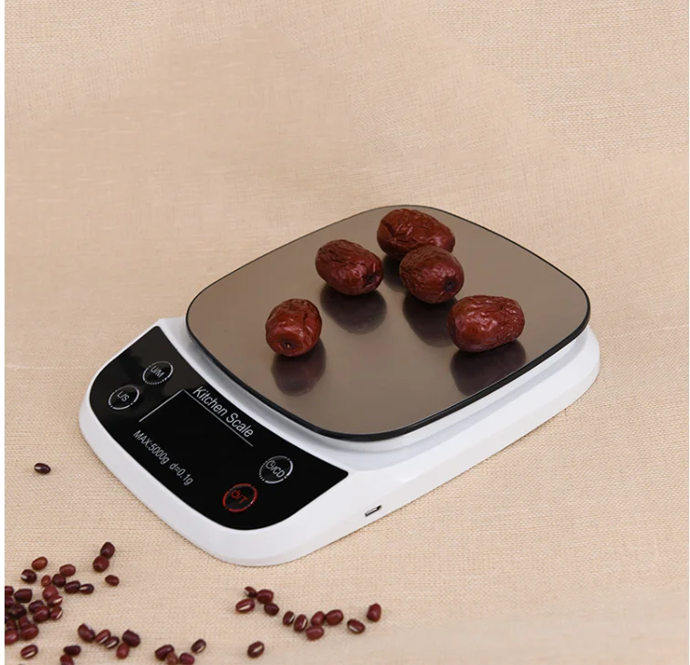 Báscula de alimentos resistente al agua para el hogar, balanza de