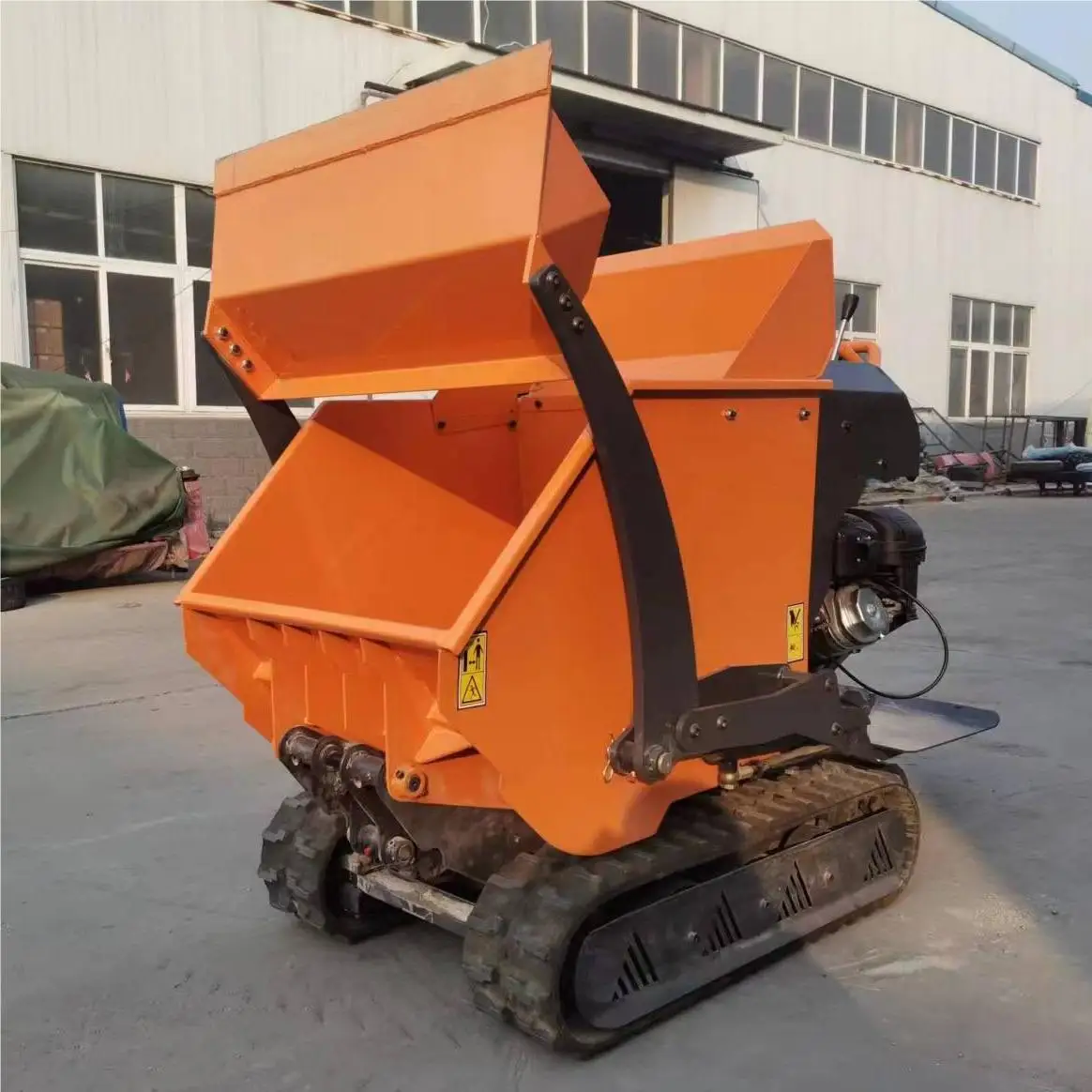 Dump Truck Mini Crawler Dumper Mini Transporter 500kg Small Track ...