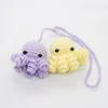 Pulpo morado y amarillo