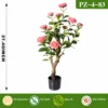 Artificial Pink Camellia Tree With Full Blooms