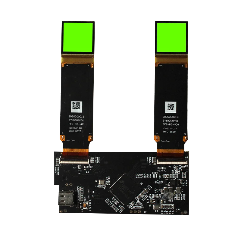 1.03 Inch 2560x2560 Monochromatic Green MIPI Display for Aviation