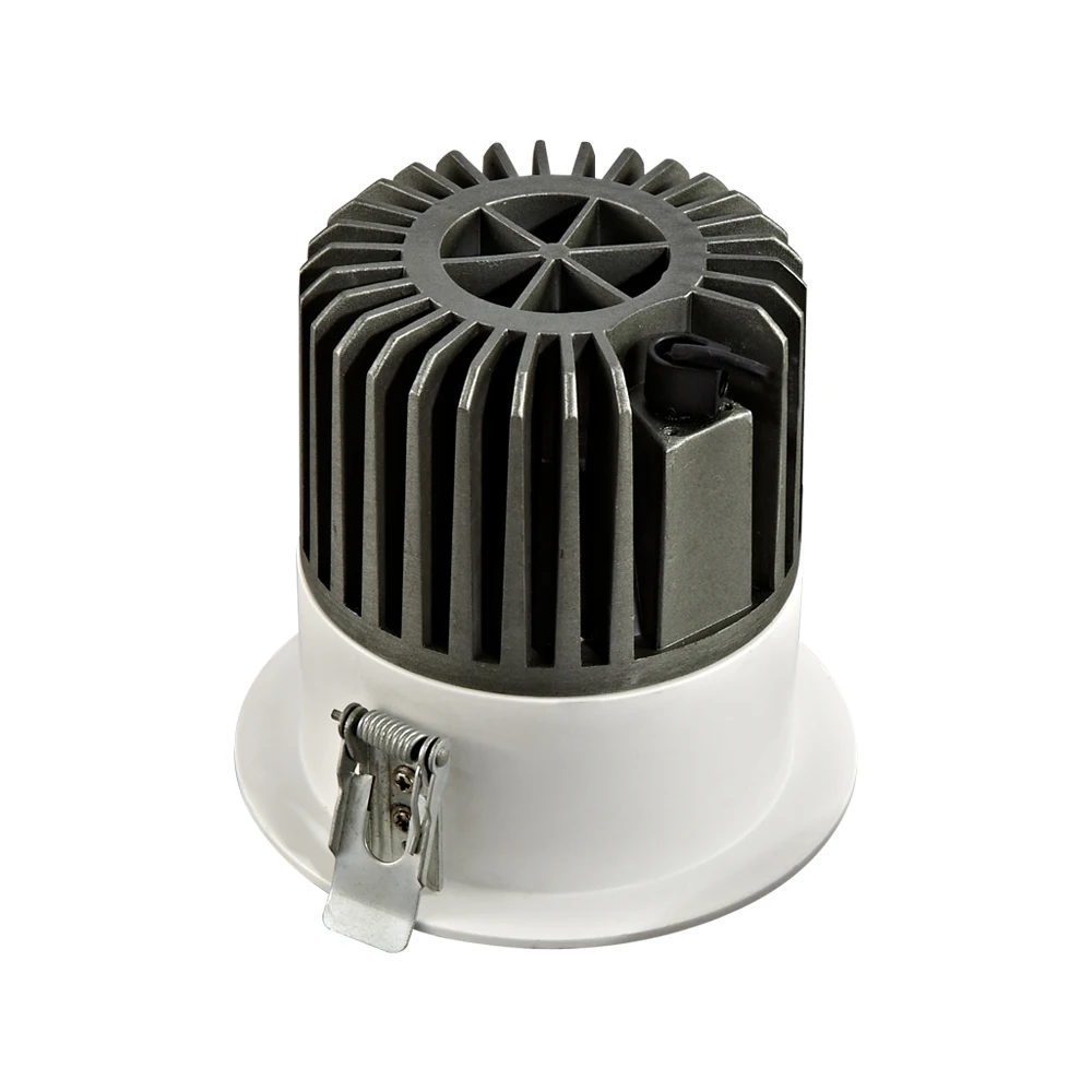 
Утопленный корпус из алюминиевого сплава в новом стиле холодный белый 130 мм 30 Вт 36 Вт 40 Вт с фиксированным кольцом 36D светодиодный светильник 