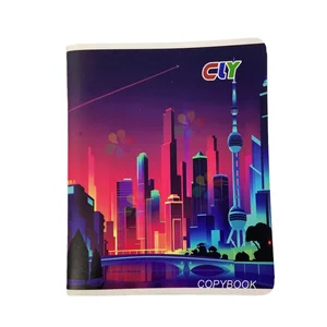 Custom Manufacturer Source Factory Wholesaler Staple Binding A4 A5 Exercise Book Ruled Line 16*20.5cm Russia