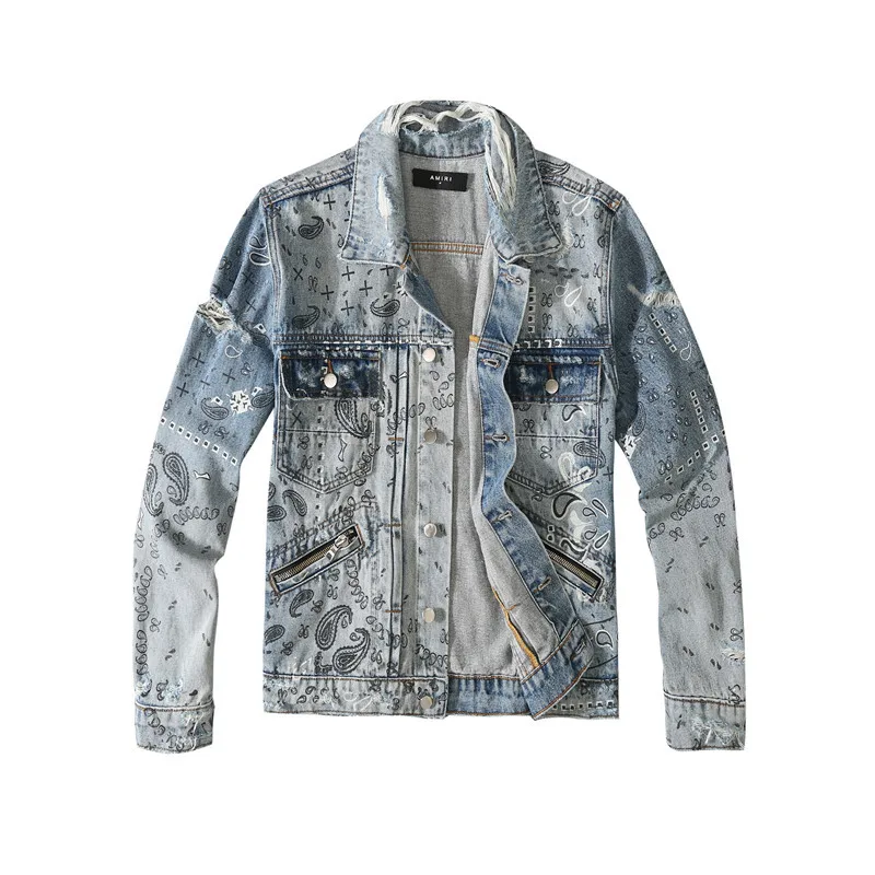 Fashion Brand Men Jacket,Denim Jacket 