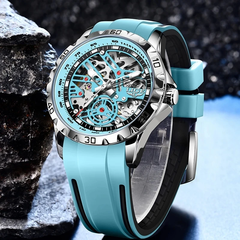 LIGE 89118 Fashion Casual Automatic Watch for Men | Waterproof