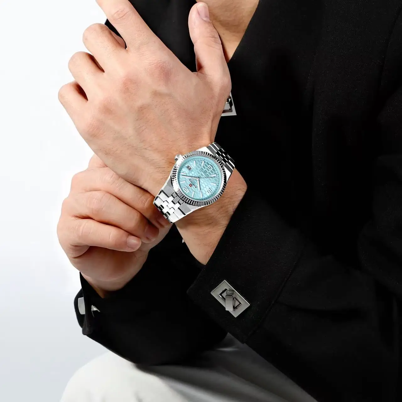 NAVIFORCE 9277 Men's Luxury Waterproof Wristwatch