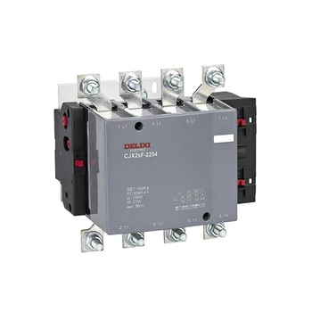 Delixi Electric New Design 50HZ 60HZ 1000V 2100A 4Phase Magnetic AC Contactor