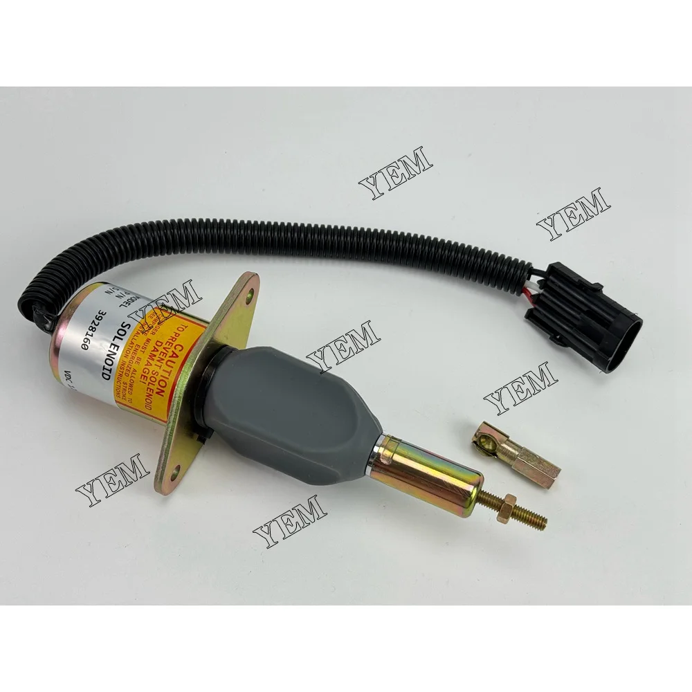 6CT8.3L Fuel Shut Off Stop Solenoid 3928160 SA-4293-12 for Engine Parts
