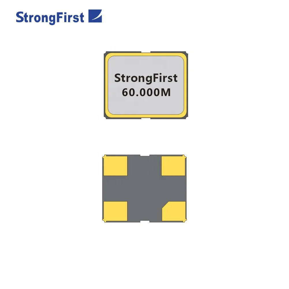 Strong First晶体谐振器，中心频率: 20.000mhz Smd2.5 * 2.0毫米，8pf +/-20ppm，可穿戴60欧姆 ...