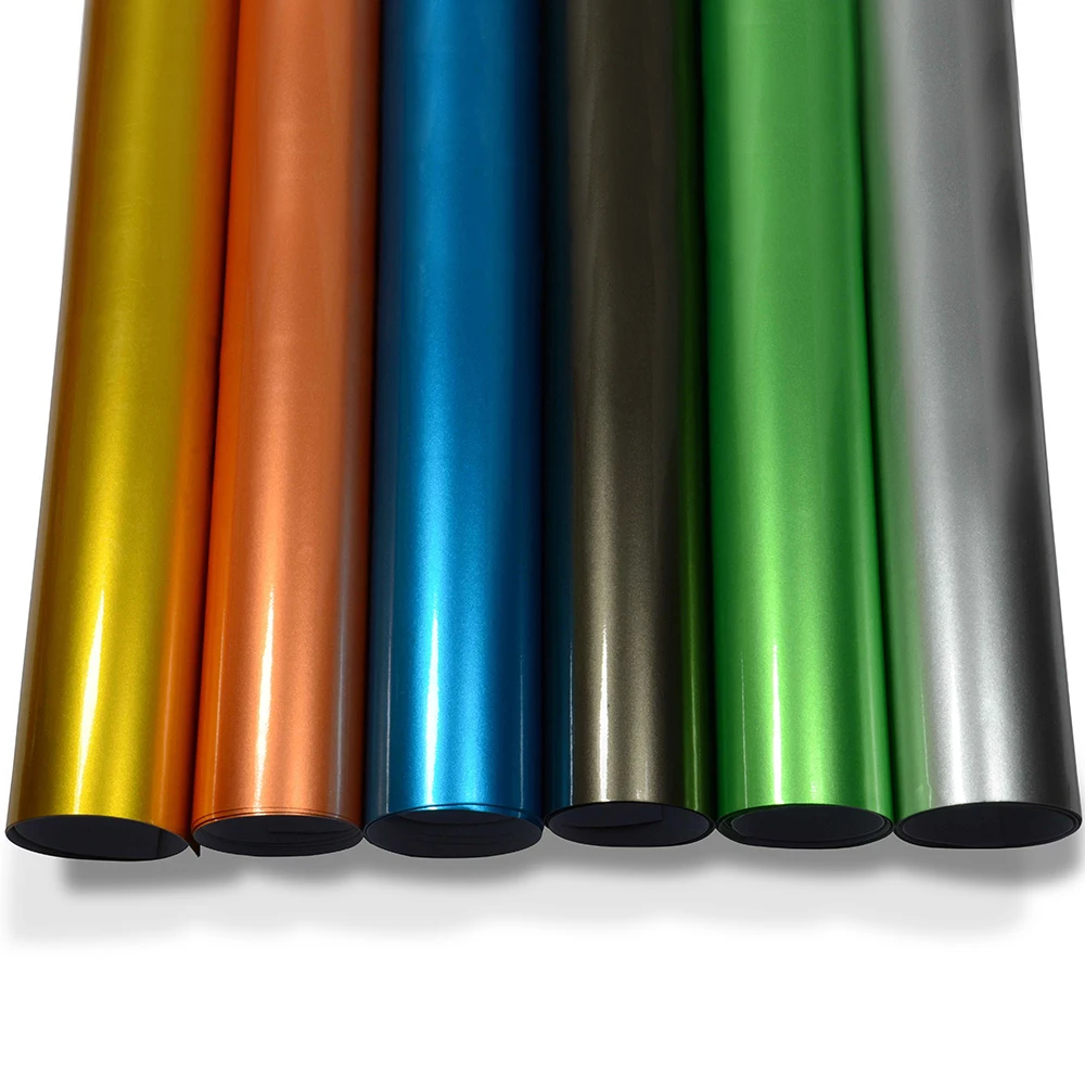High Glossy Metallic Car Wrap Vinyl Sticker Pvc Chrome Wrapping Film