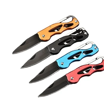 Wholesale High Hardness Tactical Folding Knife Multifunctional Outdoor Pocket Fold Knife DIY Survival Features Various Colors