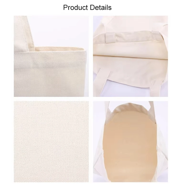 Eco Friendly Large Open Tote Bag Canvas Handbags Beach Shopping Bag Durable Tote Bag supplier