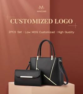 Minissimi Hot Sale New Summer Pu Zipper Closure Casual Haendeubaek Solid Color Classic Style Bag Women Handbags