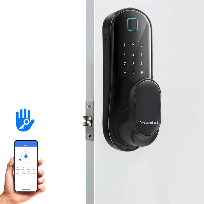 TTLOCK App Smart Handle Fingerprint Lock Home Office Apartment Smart Lock