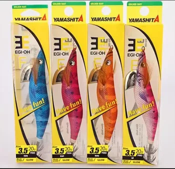 Cheery Wholesale Japanese Luminous Squid Jig Shrimp Lure EGI Glow Wood Shrimp Fishing Bat for River Fishing Made Metal – Metal Jig – view 4