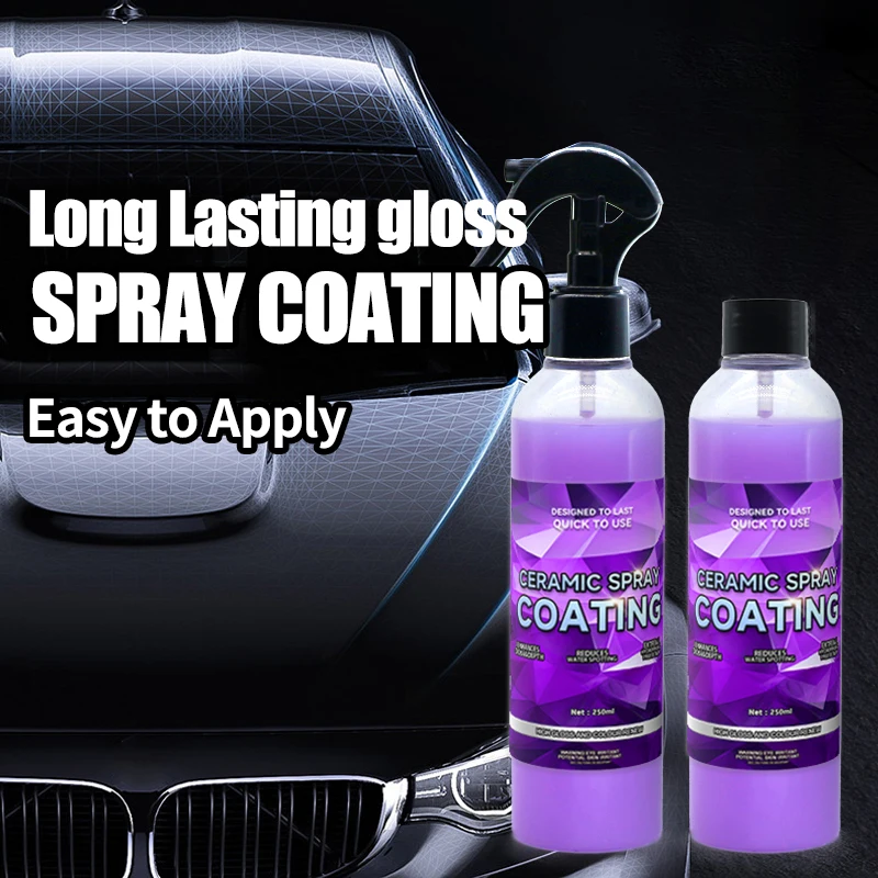 250ml Long Lasting High Gloss Ceramic Coating Spray Anti Scratch Gall 3