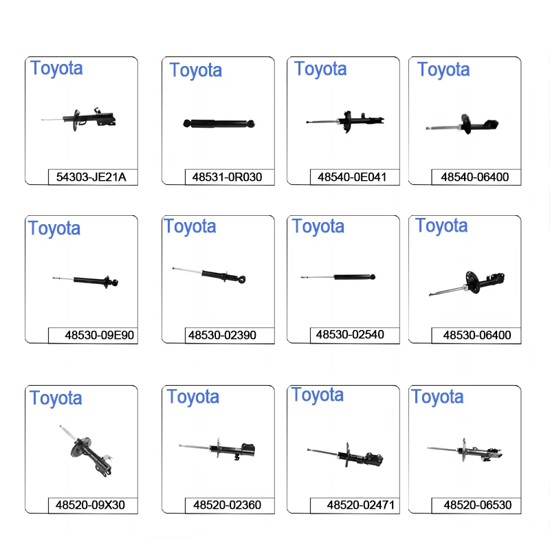 Toyota Prius Hybrid Shock Absorbers - Adjustable Suspension Toyota Prius Hybrid Shock Absorbers - Adjustable Suspension