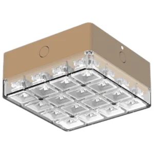 ECOJAS LED Controllable Color Down Light Industrial Style Design IP54 Temperature Art Ceilinglight