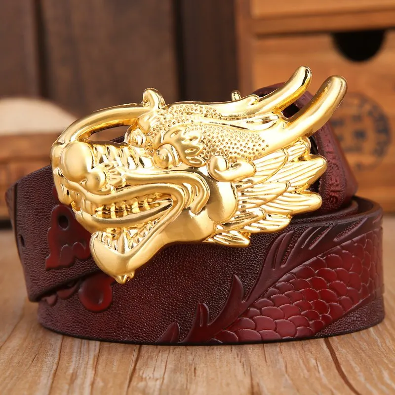 Mens Belts Luxury Designer Belts Dragon