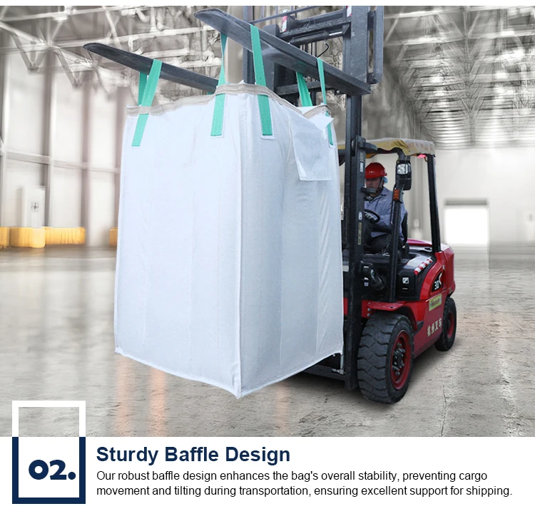 Safety Factory 5:1 Super Sacks 100% Testing 1000kg Big Bulk Jumbo ...