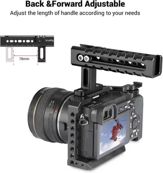 SmallRig Top Handle Grip with Locating Point for Arri Adjustable Camera Handle with Mounting Points for Video Camera Cages 1984 detail image