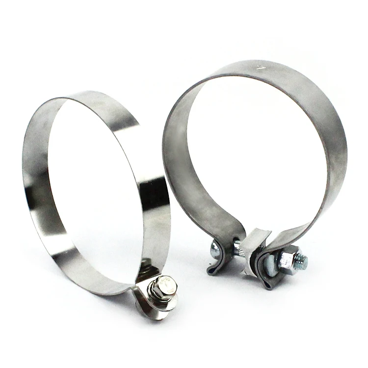 Abrazadera Colgante Universal Para Tubo De Escape Redondo De 57 Mm (2.25 Pulgadas) – Acero Inoxidable