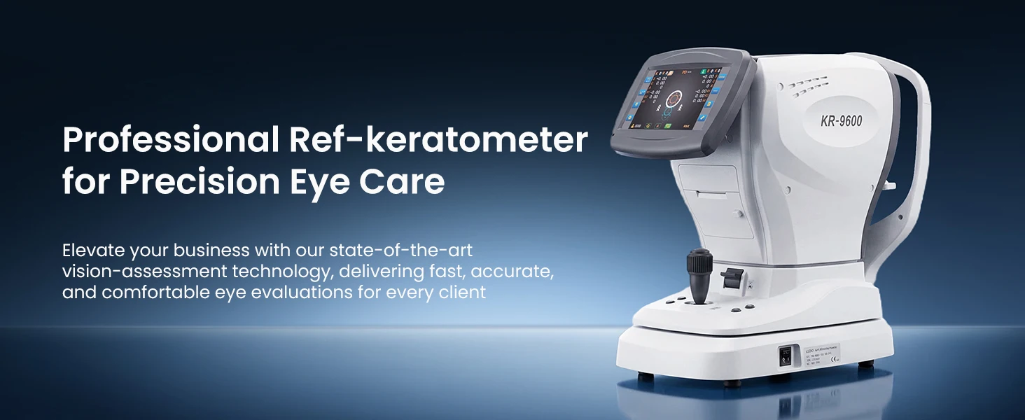 Ophthalmic Diagnostic Device KR-9600 Auto Ref Keratometer Autorefractometer Portable Optometry Examination Machine