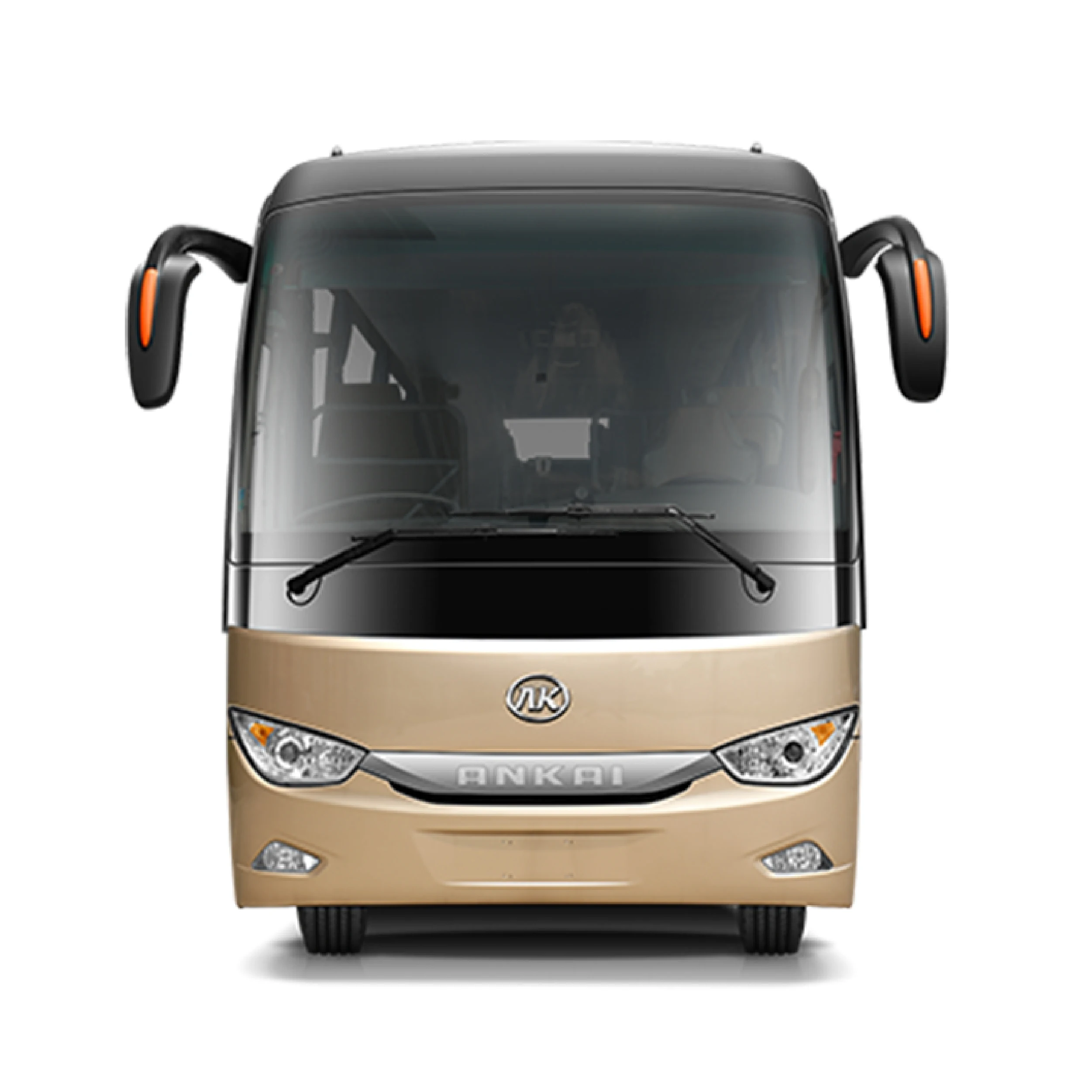 New Energy Bus Electric Coach Luxury Ankai A6 Bus 24/50 Seats 380km EV Range 245kw with CATL Battery supplier