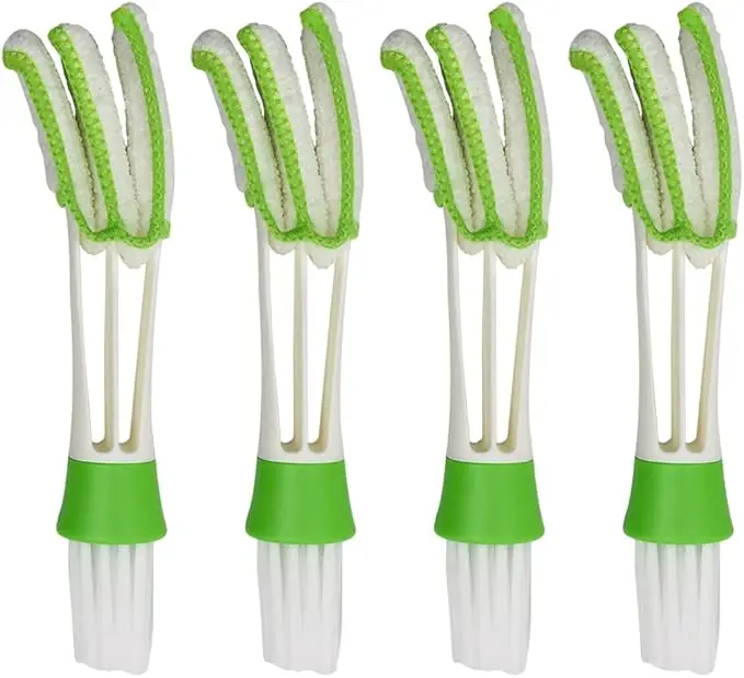 Усовершенствованный инструмент для очистки вентиляционного отверстия автомобиля универсальный подходит всех моделей автомобилей с двойной эффективностью