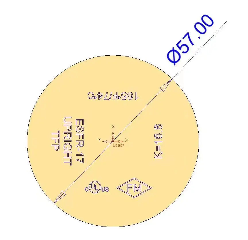 Ul Fm Listed Fire Sprinkler System Fire Protection System Early ...