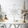 9.84in inch silver Siberian star