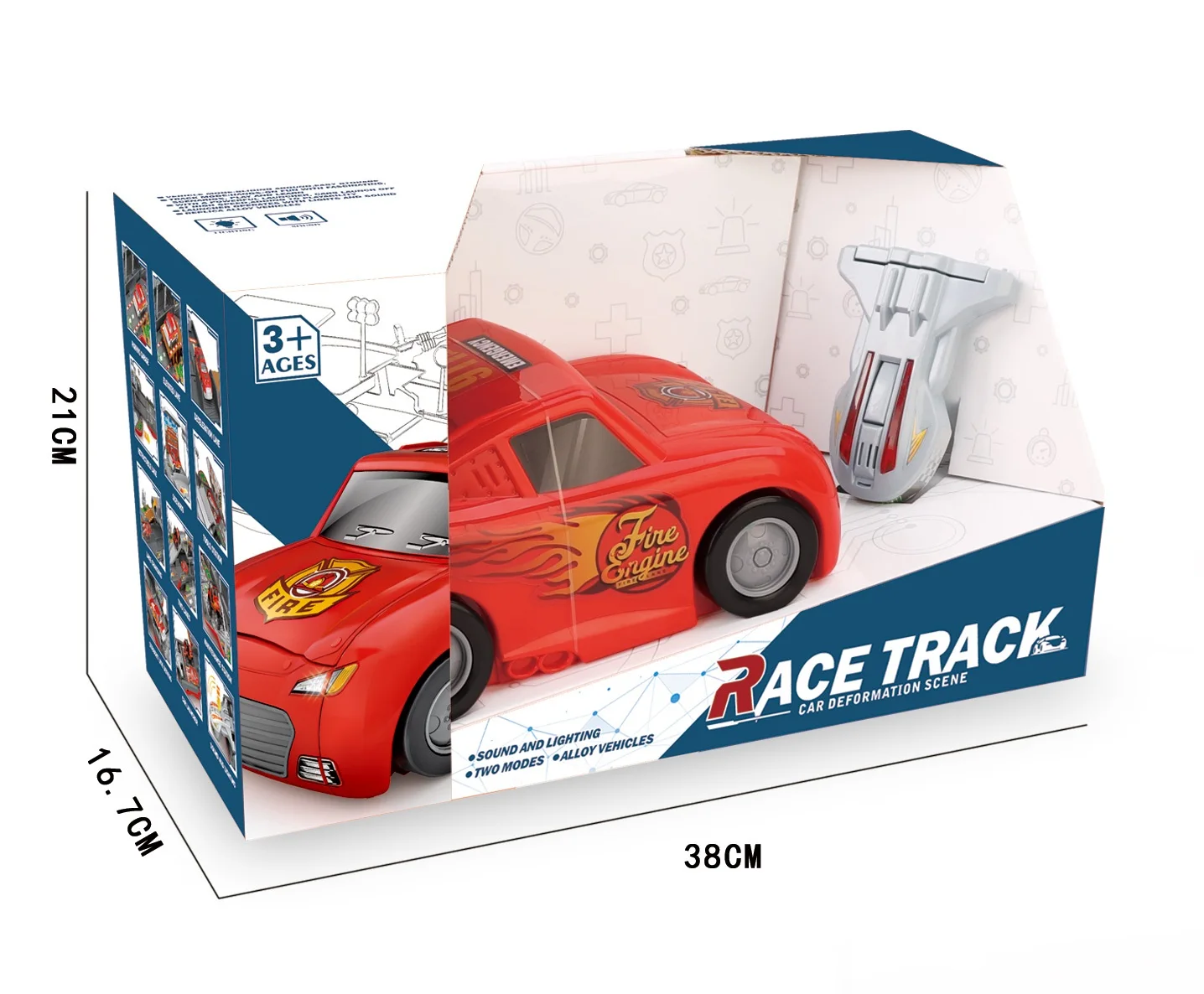 diecast cars race track