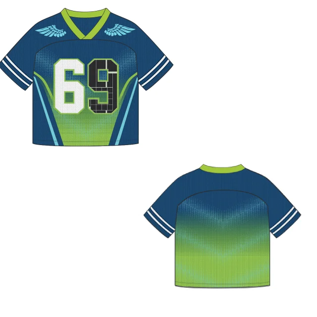 Custom Oversize Boxy Jersey Print Vintage Unisex T-shirt